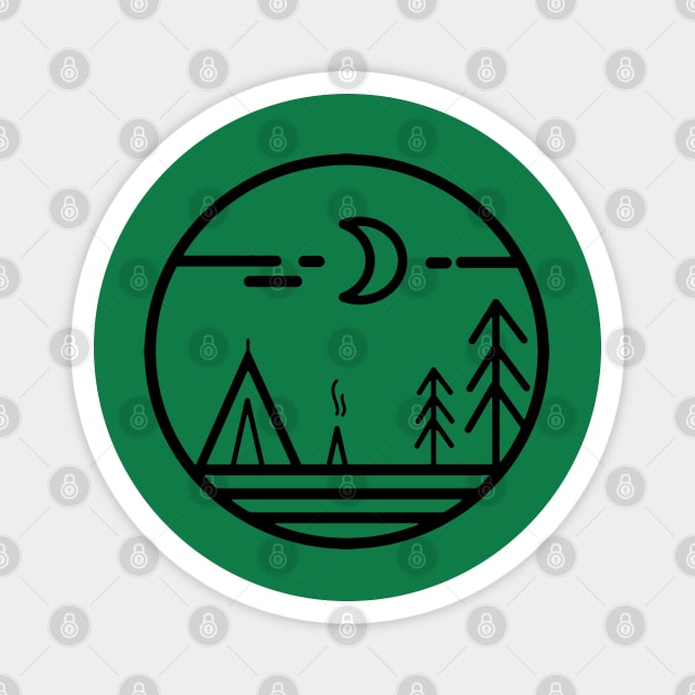 Camp Logo Magnet by TaliDe